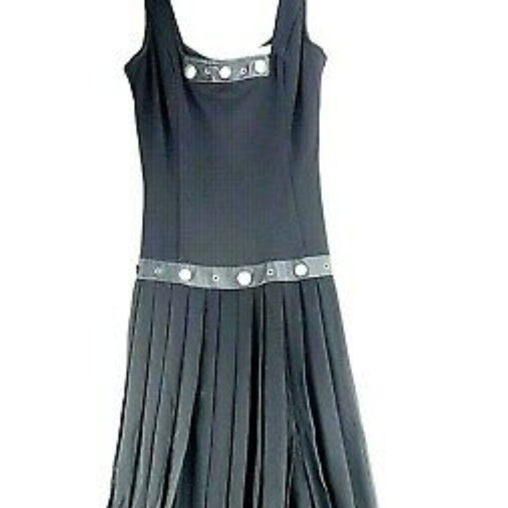 Vintage 90s John Murrough Embellished Dress M